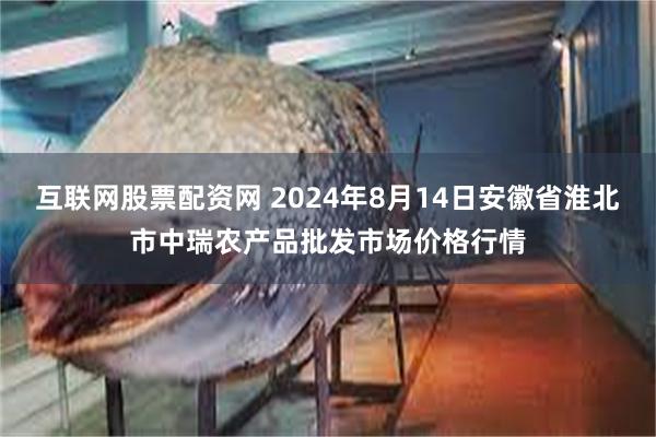 互联网股票配资网 2024年8月14日安徽省淮北市中瑞农产品批发市场价格行情