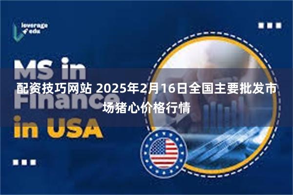 配资技巧网站 2025年2月16日全国主要批发市场猪心价格行情